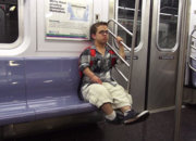 Jonathan Novick on the New York City subway